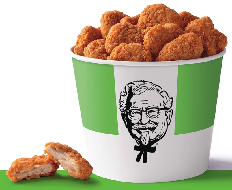 Pollo alternativo de Beyond Meat. Es llamado Beyond Fried Chicken.